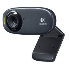 Logitech HD Webcam C310 Black - High-Quality Video and Easy Setup (960-000586)